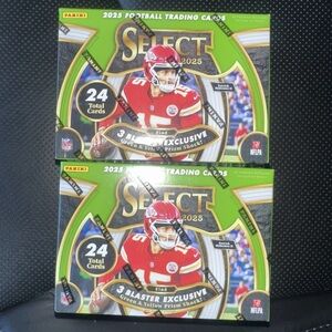 2025 Panini Select Football Blaster Box NFL Trading Cards - sealed lot of 2